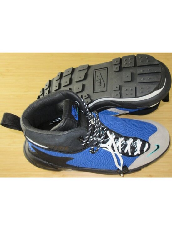 Nike Men\'s Magmascape  SP  x sacai Sneaker Boots Size 10 Varsity Royal Blue Grey main image 7